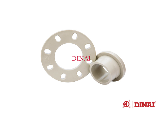 Industrielles Pph-Kunststoffrohr Fittings Van Stone Flange mit Standards DIN8077/78